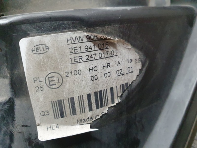 Recambio de faro izquierdo para volkswagen crafter caja cerrada caja cerrada 35 referencia OEM IAM 2E1941015  PULIR