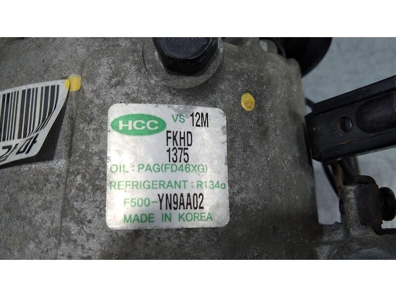 Recambio de compresor aire acondicionado para kia venga concept referencia OEM IAM f500yn9aa02  