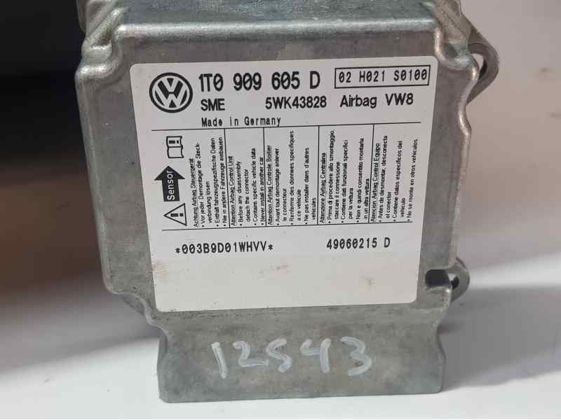 Recambio de kit airbag para volkswagen touran (1t2) edition referencia OEM IAM   CON SALPICADERO