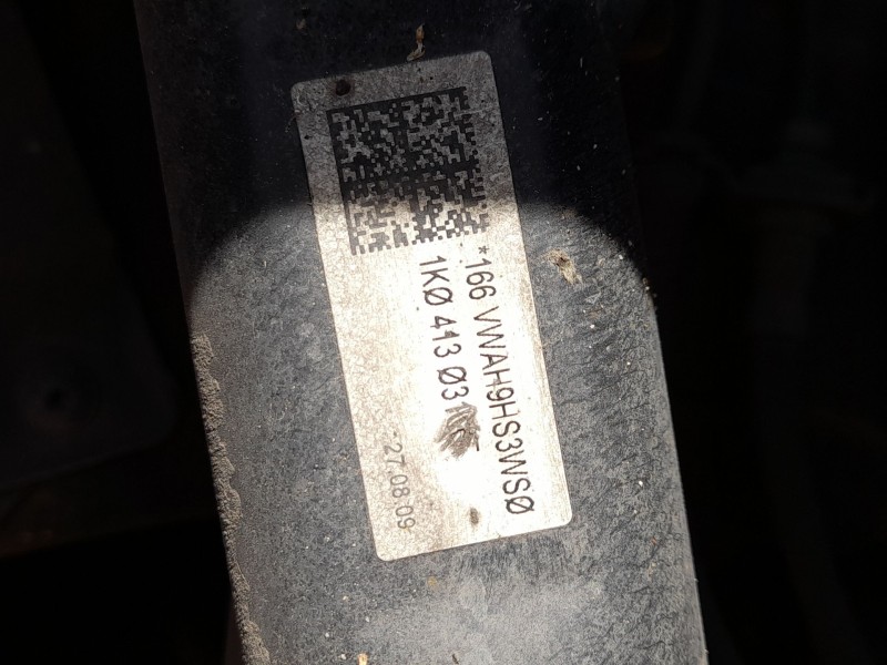 Recambio de amortiguador delantero izquierdo para volkswagen golf vi (5k1) 1.6 tdi referencia OEM IAM 1K0413031BF  