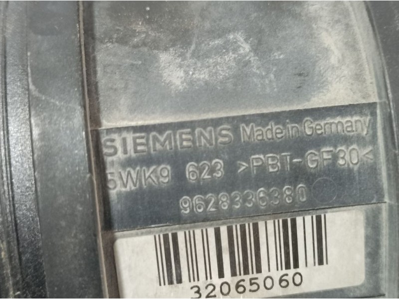 Recambio de caudalimetro para peugeot 306 berlina 3/4/5 puertas (s2) boulebard referencia OEM IAM 9628336380 5WK9623 SIEMENS