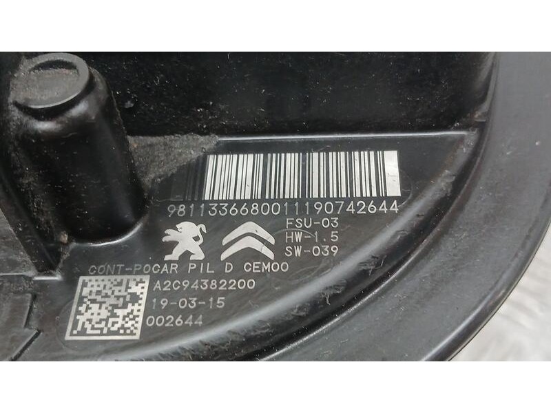 Recambio de aforador para citroën c4 cactus 1.5 bluehdi 100 referencia OEM IAM 9811336680 CONTINENTAL A2C94382200