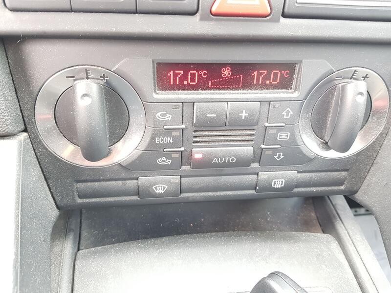 Recambio de mando climatizador para audi a3 (8p1) 1.9 tdi referencia OEM IAM 8P0820043AG SIEMENS VDO A2C53242446