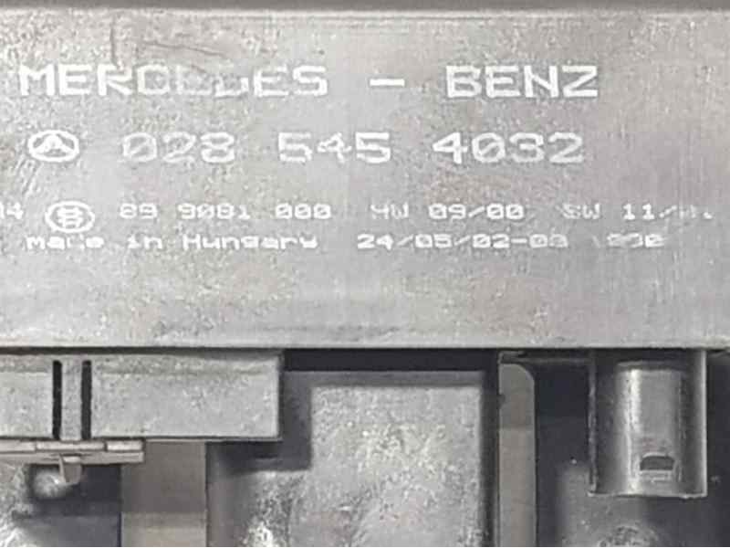 Recambio de caja precalentamiento para mercedes-benz clase e (w211) berlina e 270 cdi (211.016) referencia OEM IAM 0285454032  