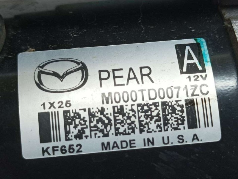 Recambio de motor arranque para mazda cx-30 basis 2wd referencia OEM IAM M000TD0071ZC  