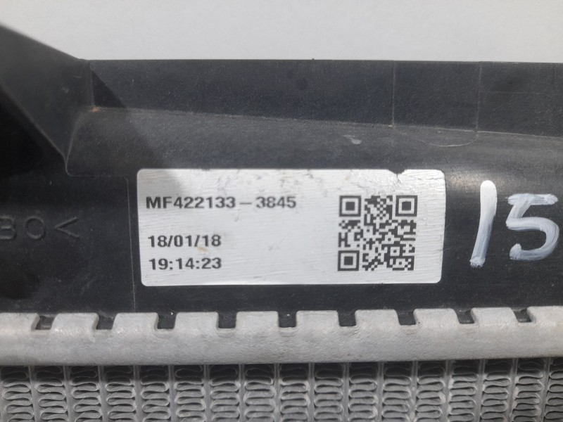 Recambio de radiador agua para toyota yaris active referencia OEM IAM MF422133 3845 