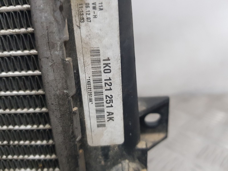 Recambio de radiador agua para audi a3 (8p1) 1.9 tdi referencia OEM IAM 1K0121251AK  