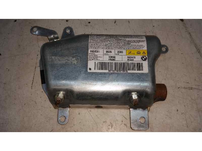 Recambio de airbag lateral delantero derecho para bmw serie 5 berlina (e60) 530d referencia OEM IAM   