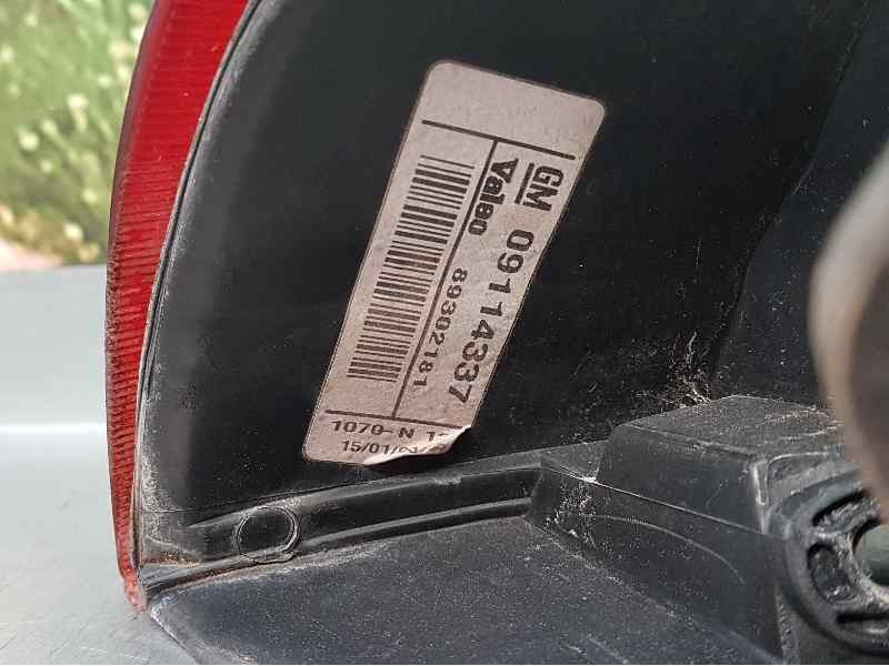 Recambio de piloto trasero derecho para opel corsa c first referencia OEM IAM 09114337 89302181 VALEO
