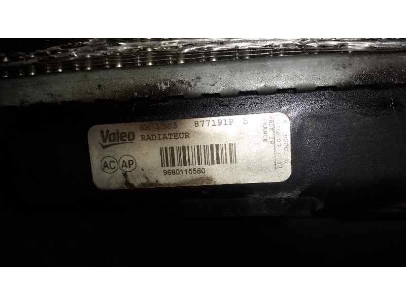 Recambio de radiador agua para peugeot 207 cc básico referencia OEM IAM 877191P 9680115580 VALEO