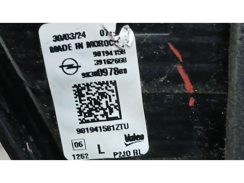 Recambio de piloto trasero izquierdo para opel corsa f gs referencia OEM IAM 9830097880  