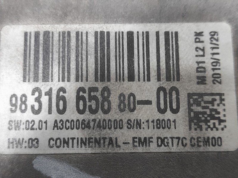 Recambio de sistema navegacion gps para opel vivaro c furgoneta (k0) 1.5 referencia OEM IAM 983166588000  