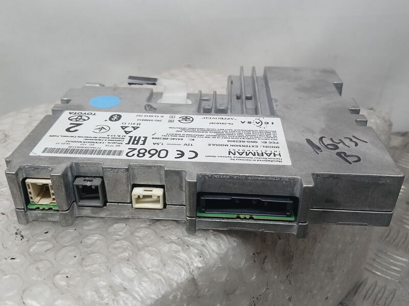 Recambio de modulo electronico para toyota auris hybrid active referencia OEM IAM 6434CBE2808 HARMAN CENTRALITA RADIO GPS QNGBE2