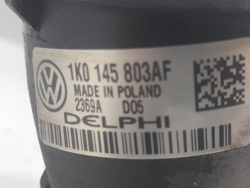 Recambio de intercooler para volkswagen golf vi (5k1) 1.6 tdi referencia OEM IAM 1K0145803AF 2369A DELPHI
