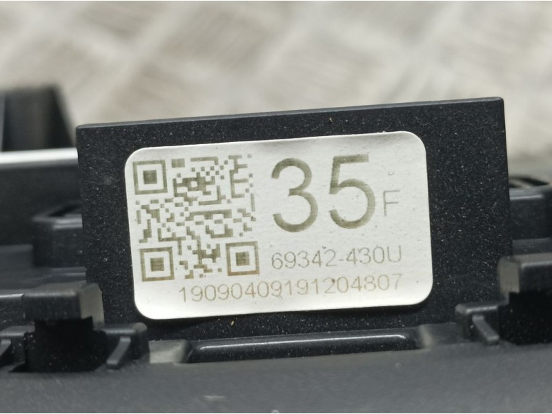 Recambio de cuadro instrumentos para peugeot 108 top allure referencia OEM IAM 69342430U 19090409191204807 