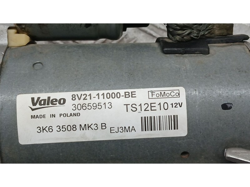 Recambio de motor arranque para ford ka+ iii (uk, fk) 1.2 referencia OEM IAM 8V2111000BE VALEO TS12E10