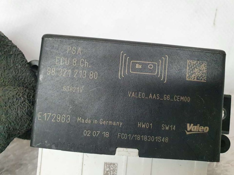 Recambio de modulo electronico para ds 7 crossback performance line referencia OEM IAM 9832121380 E172963 