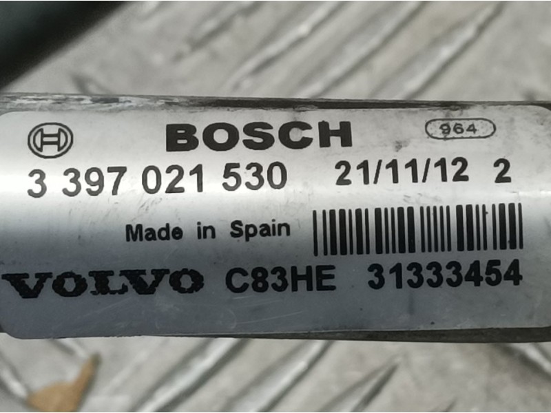 Recambio de motor limpia delantero para volvo xc60 kinetic drive referencia OEM IAM 31333454 3397021530 BOSCH