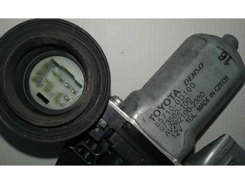 Recambio de elevalunas delantero derecho para toyota auris active referencia OEM IAM  6 PINS ELECTRICO