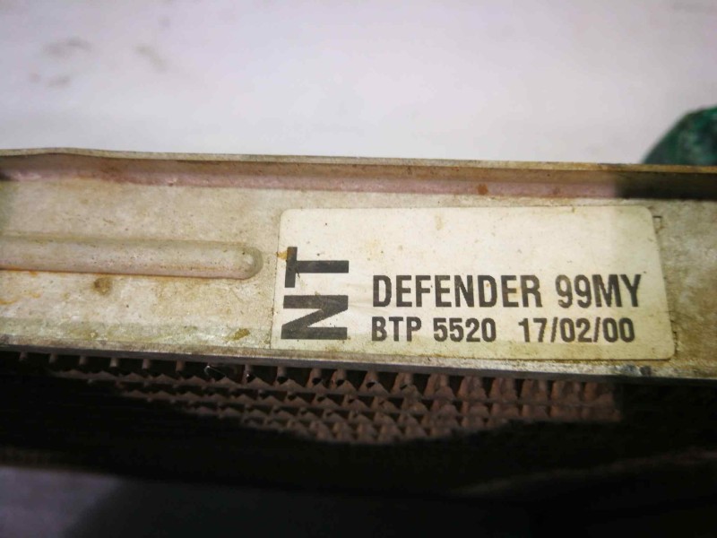 Recambio de intercooler para land rover defender (ld) 2.5 td5 referencia OEM IAM BTP5520  