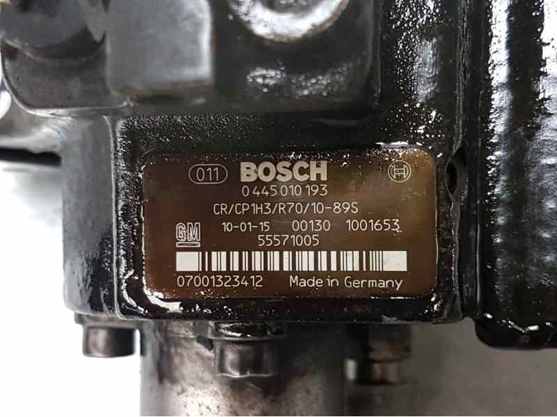 Recambio de bomba alta presion para opel astra j gtc 2.0 16v cdti referencia OEM IAM 55571005 0445010193 BOSCH