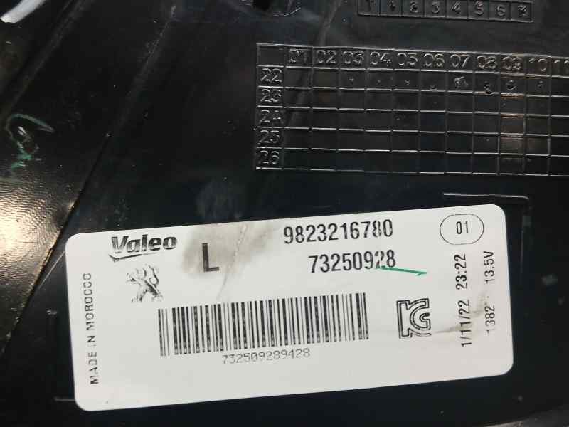 Recambio de piloto trasero izquierdo para peugeot 208 (p2) active pack referencia OEM IAM 9823216780  ROZADO