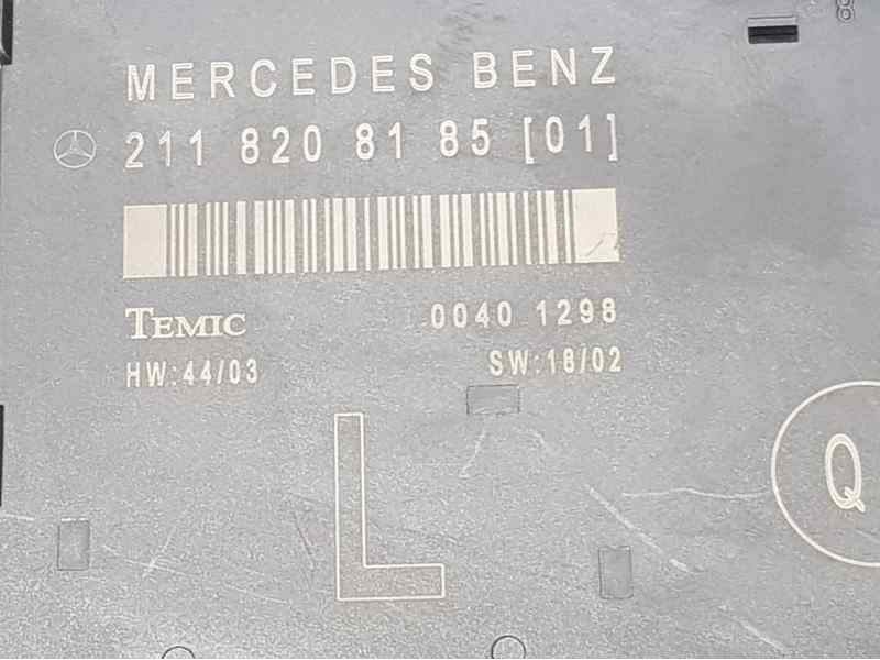 Recambio de modulo electronico para mercedes-benz clase e (w211) berlina e 200 compressor (211.042) referencia OEM IAM 211820818