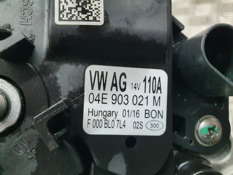 Recambio de alternador para seat leon (5f1) style referencia OEM IAM 04E903021M F000BL07L4 