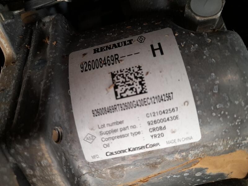 Recambio de compresor aire acondicionado para dacia sandero iii 1.0 tce 90 referencia OEM IAM 926008469R  