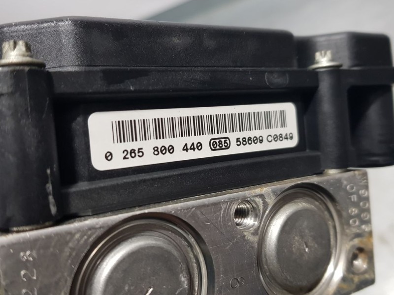 Recambio de abs para renault megane ii berlina 5p confort authentique referencia OEM IAM 8200377455 0265234577 BOSCH