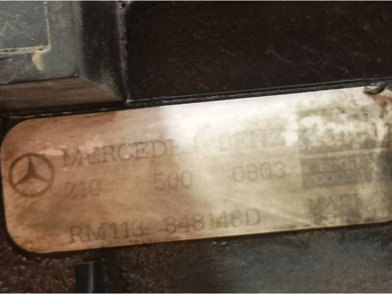 Recambio de radiador agua para mercedes-benz clase e (w210) berlina 240 (210.062) referencia OEM IAM 2105000803 113848148D VALEO