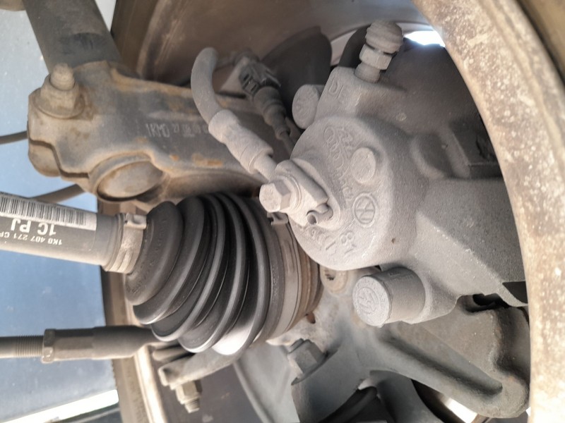 Recambio de mangueta delantera izquierda para volkswagen golf vi (5k1) 1.6 tdi referencia OEM IAM 1K0407255T  