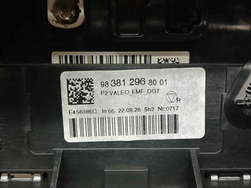 Recambio de sistema navegacion gps para peugeot 208 (p2) active pack referencia OEM IAM 9838129680 E456386C VALEO