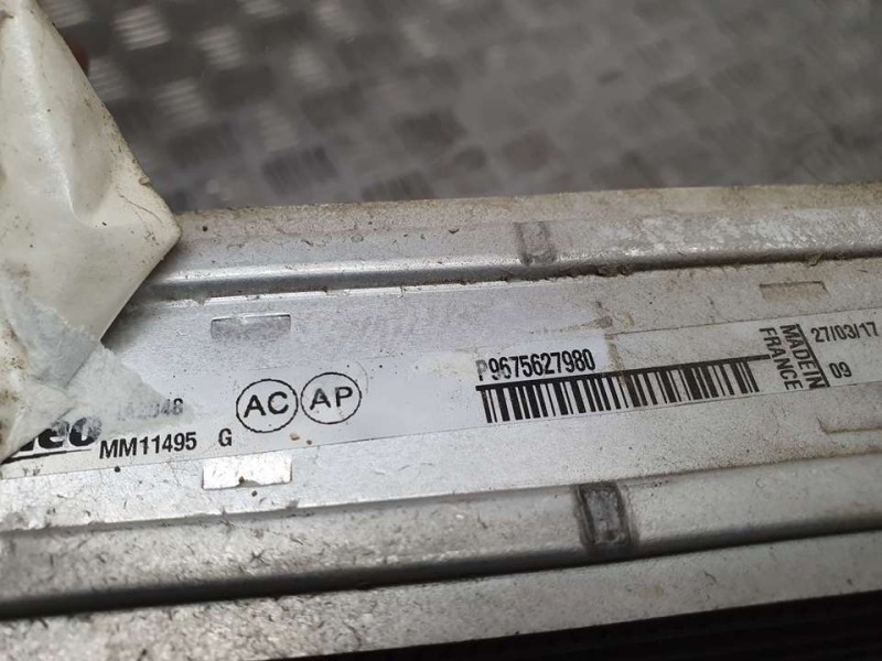 Recambio de intercooler para peugeot 308 style referencia OEM IAM 9675627980 MM11495 VALEO