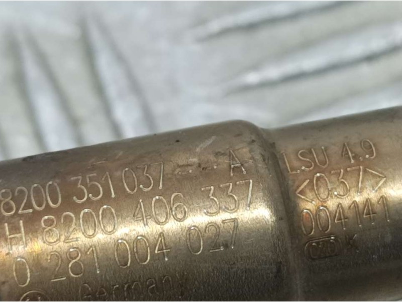 Recambio de sonda lambda para renault koleos dynamique referencia OEM IAM 8200351037A 0281004027 BOSCH