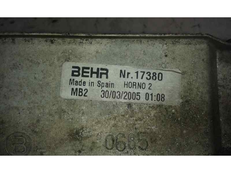 Recambio de intercooler para opel corsa c cosmo referencia OEM IAM 24466787  BEHR