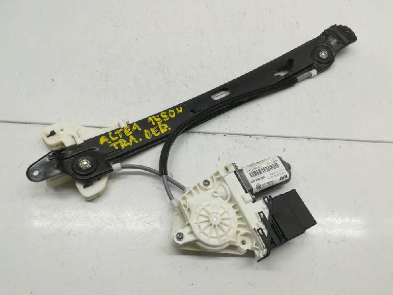 Recambio de elevalunas trasero derecho para seat altea (5p1) select referencia OEM IAM 5P0839402 18 PINS ELECTRICO