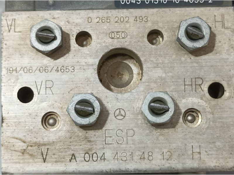 Recambio de abs para mercedes-benz clase e (w210) berlina 240 (210.062) referencia OEM IAM A0044314812 0265202493 BOSCH