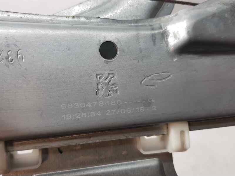 Recambio de elevalunas trasero izquierdo para citroën c3 feel referencia OEM IAM 9830478480  ELECTRICO 6 PINS