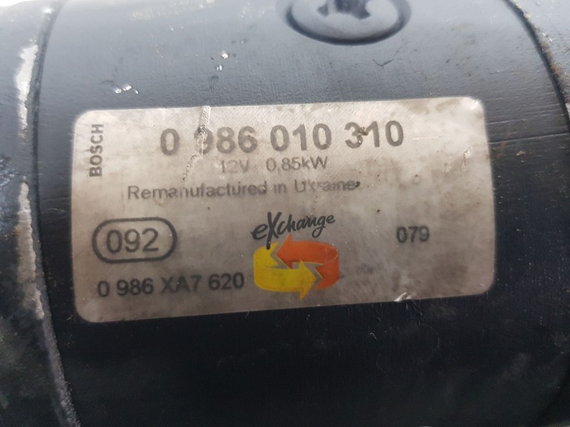 Recambio de motor arranque para renault express furgoneta/monovolumen (f40_, g40_) 1.2 (f406, g40a) referencia OEM IAM 986010310