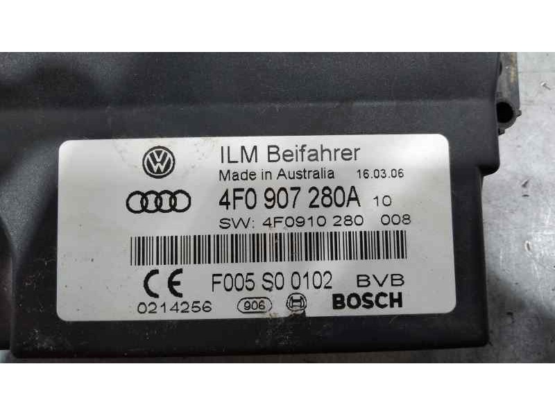 Recambio de modulo electronico para audi q7 (4l) 4.2 fsi referencia OEM IAM 4F0907280A F005S00102 BOSCH