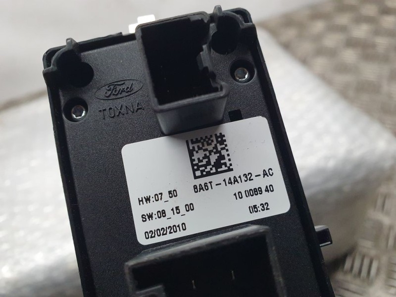 Recambio de mando elevalunas delantero izquierdo para ford fiesta (cb1) ambiente referencia OEM IAM 8A6T14A132AC  