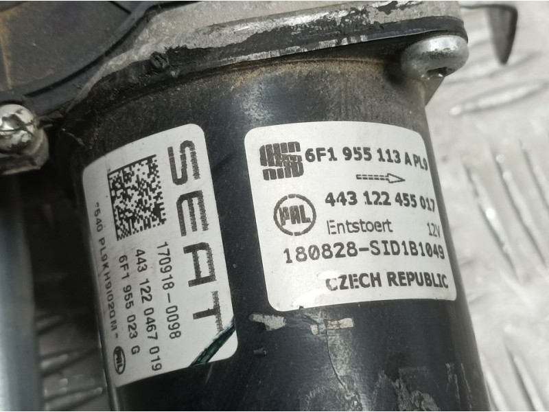 Recambio de motor limpia delantero para seat arona style referencia OEM IAM 6F1955113A 443122455017 