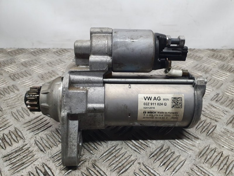 Recambio de motor arranque para seat leon (5f1) style referencia OEM IAM 02Z911024Q 0001179514 BOSCH