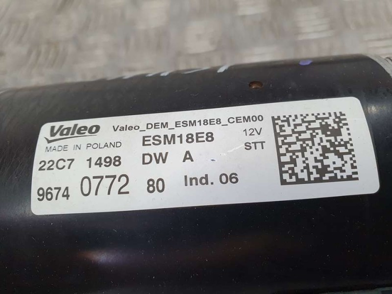 Recambio de motor arranque para peugeot 308 style referencia OEM IAM 9674077280 ESM18E8 VALEO