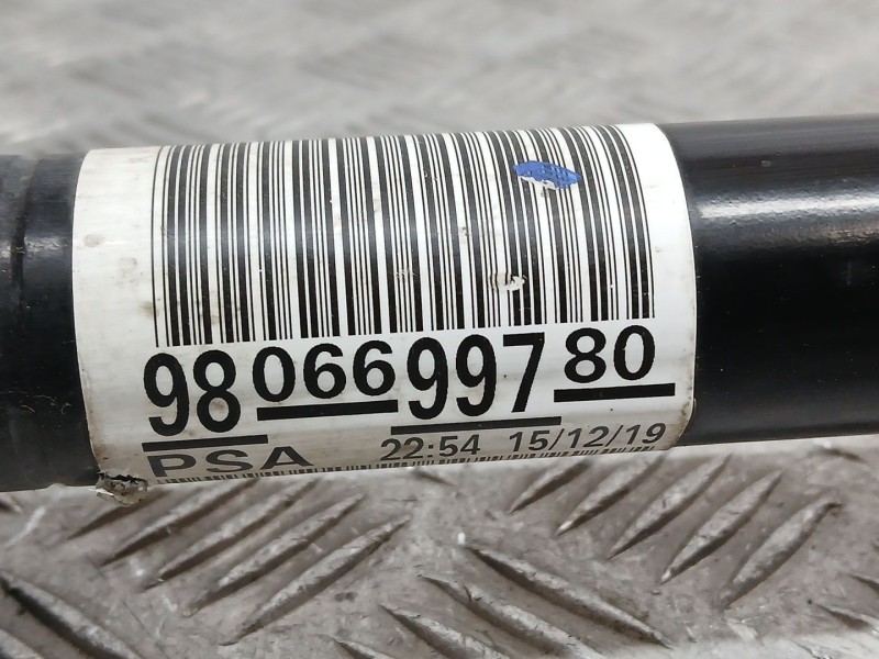 Recambio de transmision delantera derecha para citroën berlingo furgoneta/monovolumen (k9) 1.5 bluehdi 75 referencia OEM IAM 980