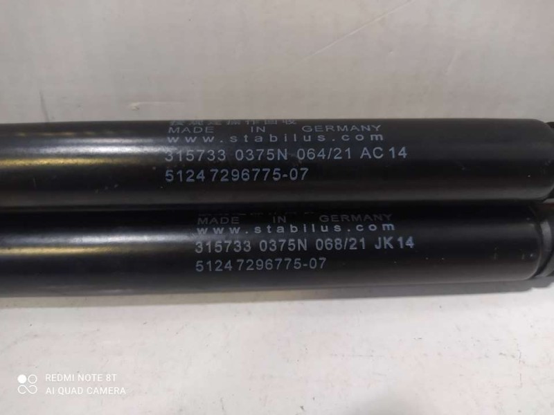 Recambio de amortiguadores maletero / porton para bmw i3 (i01) i3 referencia OEM IAM 315733  375N