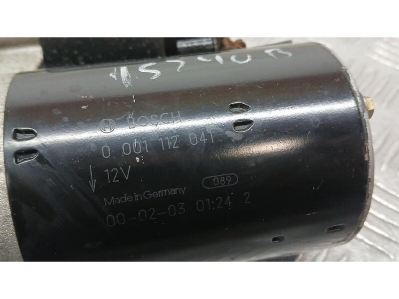 Recambio de motor arranque para peugeot 206 berlina xr referencia OEM IAM 0001112041 BOSCH 