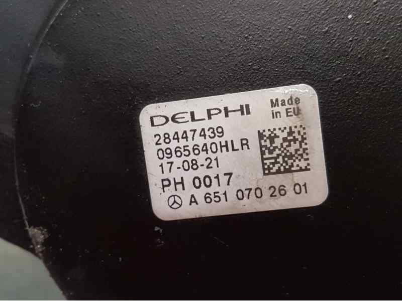 Recambio de bomba alta presion para mercedes-benz clase a (w176) 2.1 cdi cat referencia OEM IAM A6510702601 28447439 DELPHI
