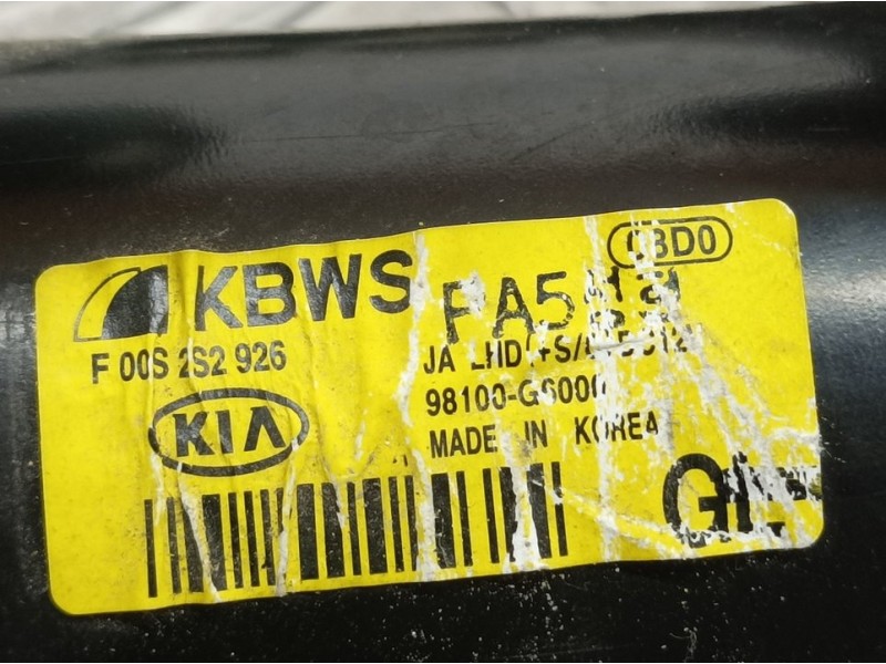 Recambio de motor limpia delantero para kia picanto (ja) attract referencia OEM IAM 98100G6000 F00S2S2926 KBWS